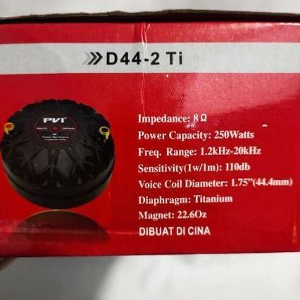 DRIVER TWEETER PVI D44-2 TI