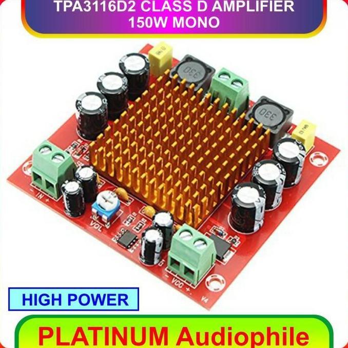TPA3116 Class D Amplifier 150W Mono TPA3116D2 Original Chip