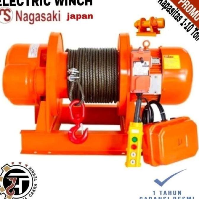 Murah Electric Winch 2 Ton X 100 Meter Nagasaki Japan