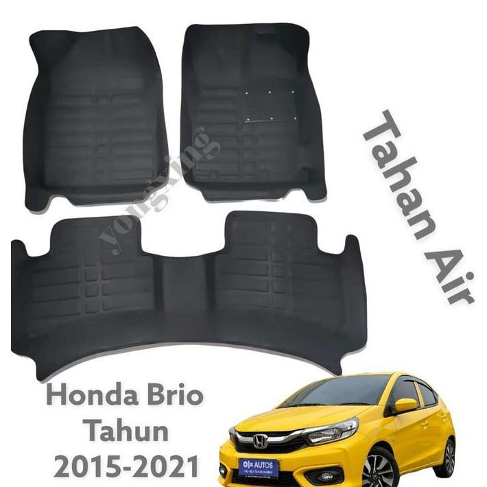 Karpet Mobil 5D Premium Honda Brio 2016-2021