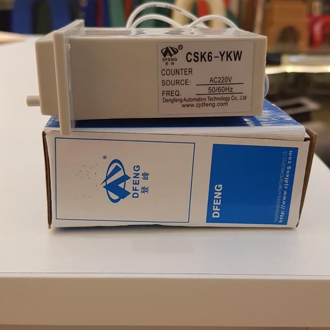 Promo Timer Counter Analog 6 Digit Cks6-Ywk 220V