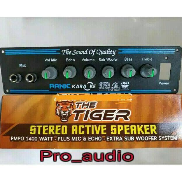 Kit Power Amplifier Speaker Aktif Karaoke TIGER