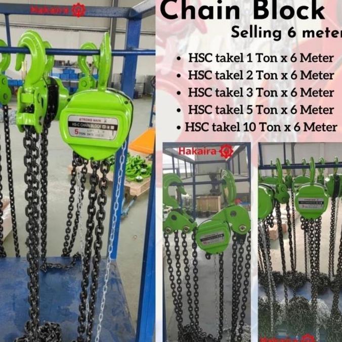 Grosir Chain Block 1 Ton 6 Meter
