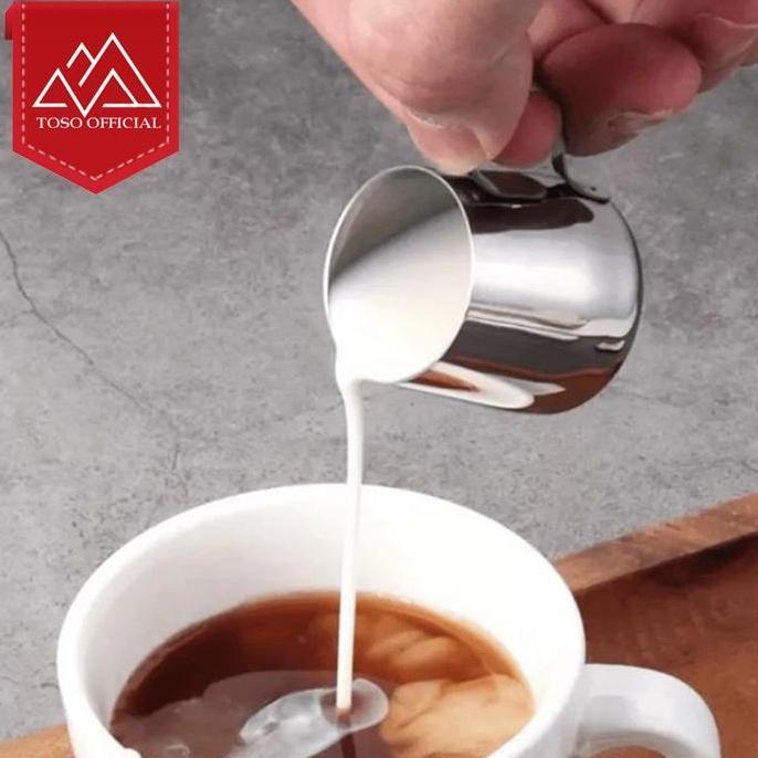 Milk Jug Kopi Mini Creamer Cup Stainless Gelas Takar Susu Gula Cair Gelas Madu Espresso Sugar Pot