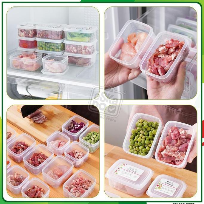 Kotak Penyimpanan Makanan Beku Freezer / Refrigerator Storage Box