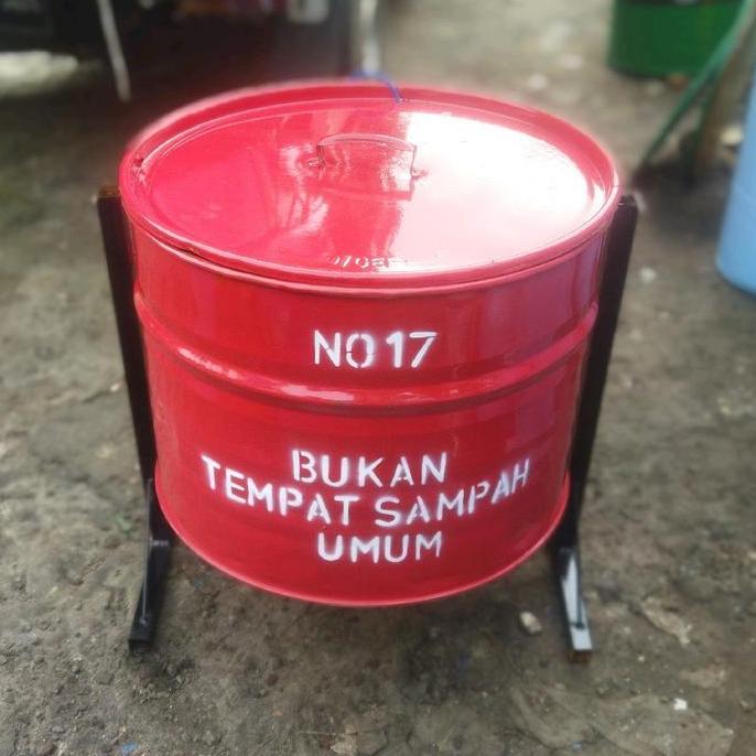 Tempat Sampah/Tong Sampah/drum Sampah/drum bakar/Tempat Sampah Besar/Tong Sampah Jumbo