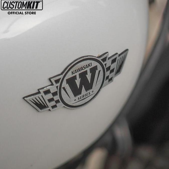 Motobit- Emblem Tangki Kawasaki W175
