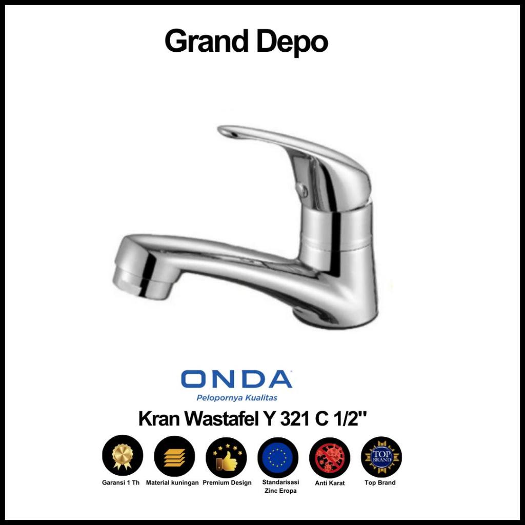 Onda Kran Wastafel Y 321 C 1/2" / Kran Wastafel Onda / Kran Air Onda