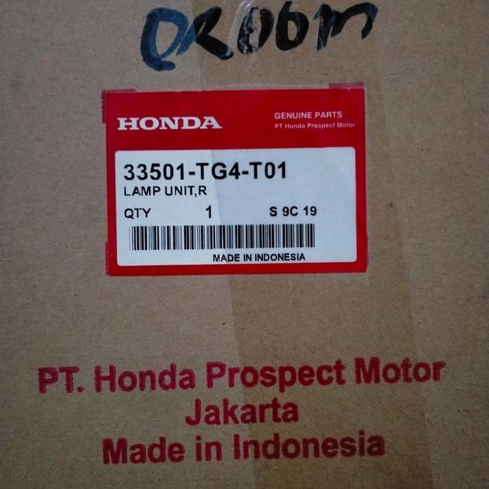 Stoplamp Brio / Lampu Belakang Brio 2012 2013 2014 2015 Original Garansi