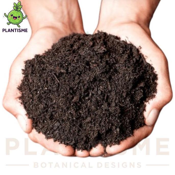 Media Tanam Black Soil Tanah Hitam Lembang 7 Kg Karungan Bersih Siap Pakai Subur Padat Top Soil Serb