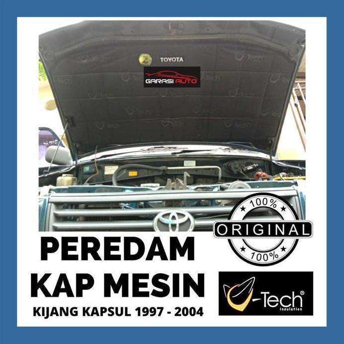 Peredam Panas Suara Kap Mesin Mobil Kijang Kapsul Lgx 1997-2004 Vtech Siap Kirim