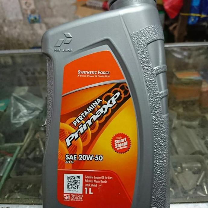 New- Oli Mobil Mesran Prima Xp 20W 50 1 Liter