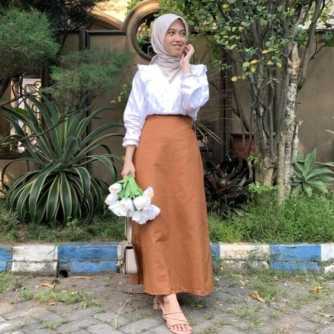 ROK ROSE PREMIUM | SKIRT A LINE | SKIRT KOREAN STYLE