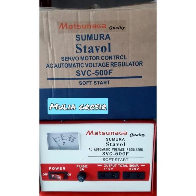 STAVOLT MATSUNAGA 500N ORIGINAL DAN TERPERCAYA
