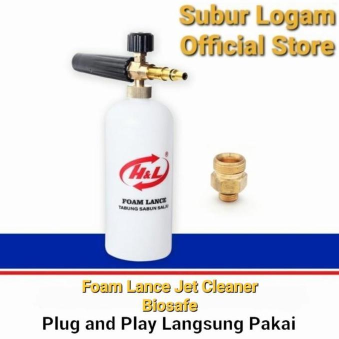 Foam Lance untuk Jet Cleaner Biosafe Botol Sabun Salju Snow Wash DISKON