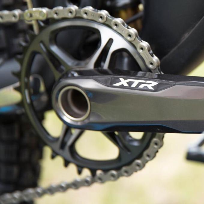 Bikes Shimano Xtr Fc-M9120 Crank Single Sepeda 1X12 Speed