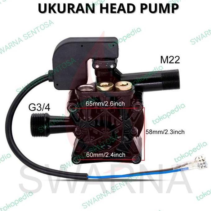 HEAD PUMP SET LAKONI, KOVA, BENZ JET CLEANER HIGH PRESSURE BEST SELLER