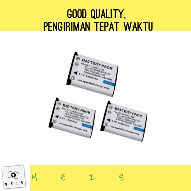 Baterai Battery Olympus FE-4000 FE-4010 FE-4030 FE-4050 FE-5000