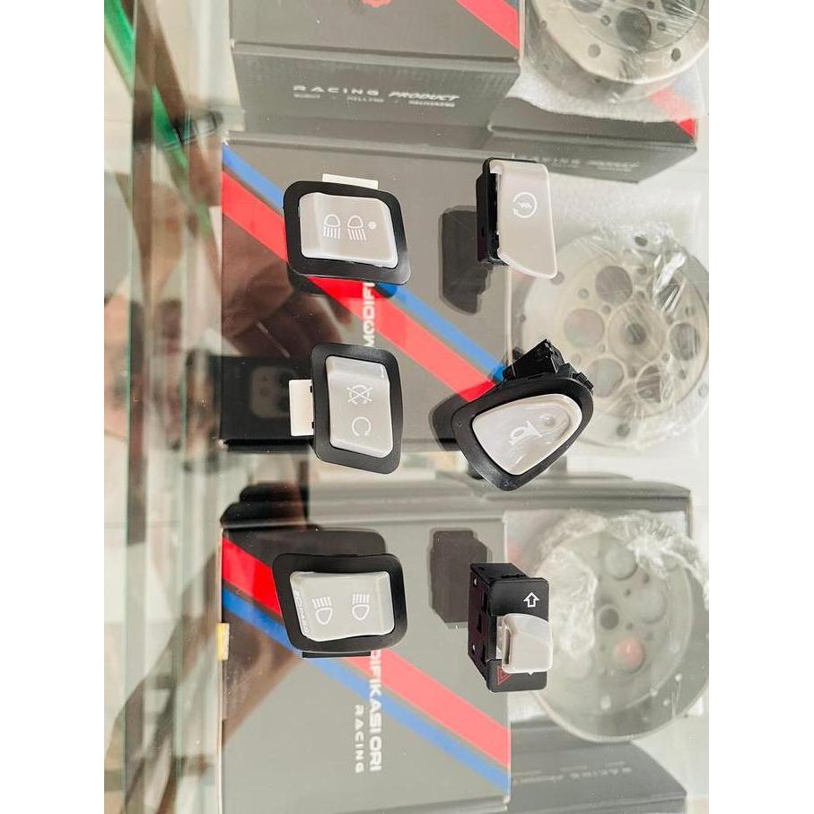 Saklar Vietnam Tombol Saklar Vietnam Grey Sein Hazard Pass Beam Honda Vario Beat Lengkap