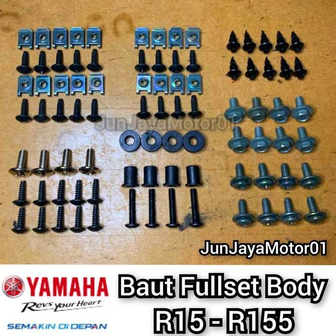 Nutbolt- Baut - Baud Full Set Full Body Bodi R15 - R155