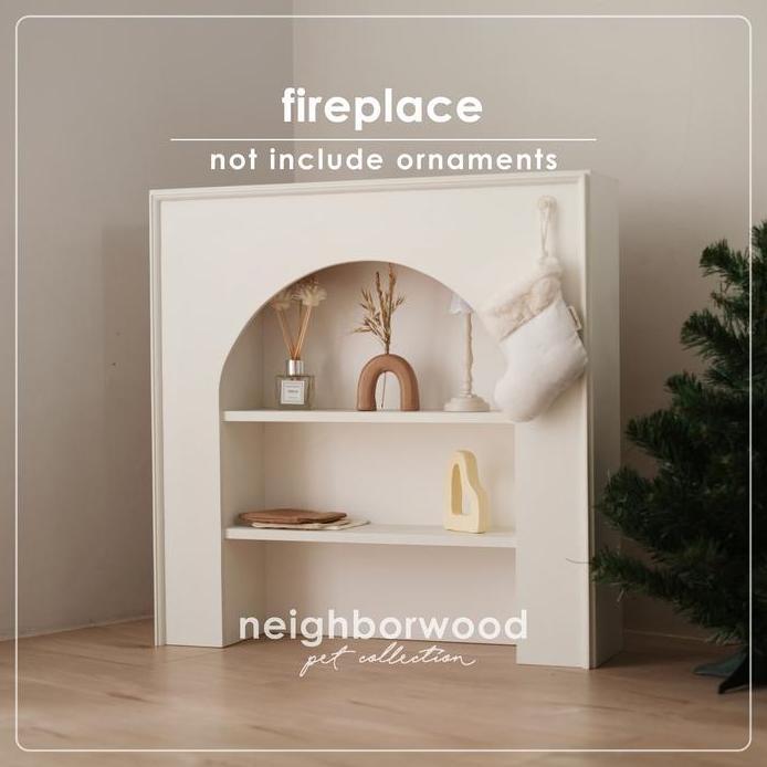 Neighborwood Perapian / Fireplace Aesthetic / hiasan dekorasi ruangan ala Korea