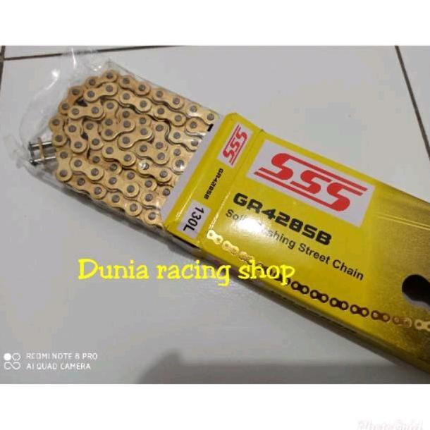 Rante sss Rantai sss 428 Original sss Rante sss 428 110 dan 428 130 Gold asli sss