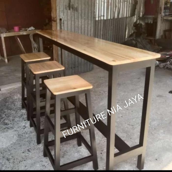 meja bar meja dinding cafe resto