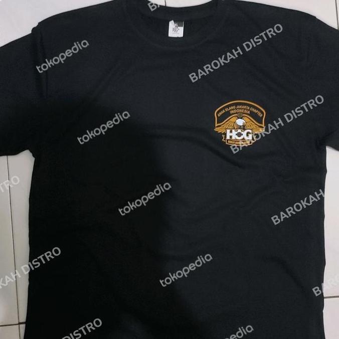 T-shirt kaos HOG Harley Davidson Anak Elang Jakarta - bisa ganti kota