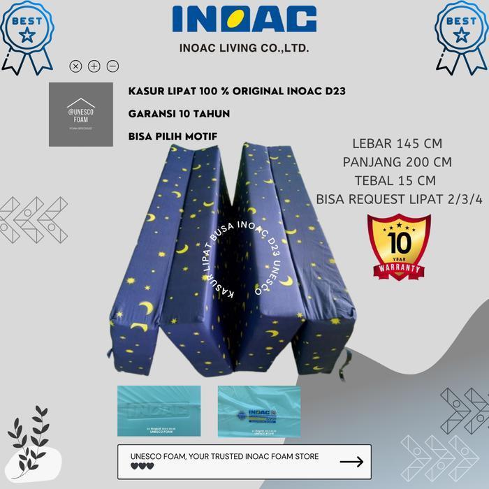 Kasur Lipat Inoac 200x145x15 EON LG D23 Garansi 10 Tahun