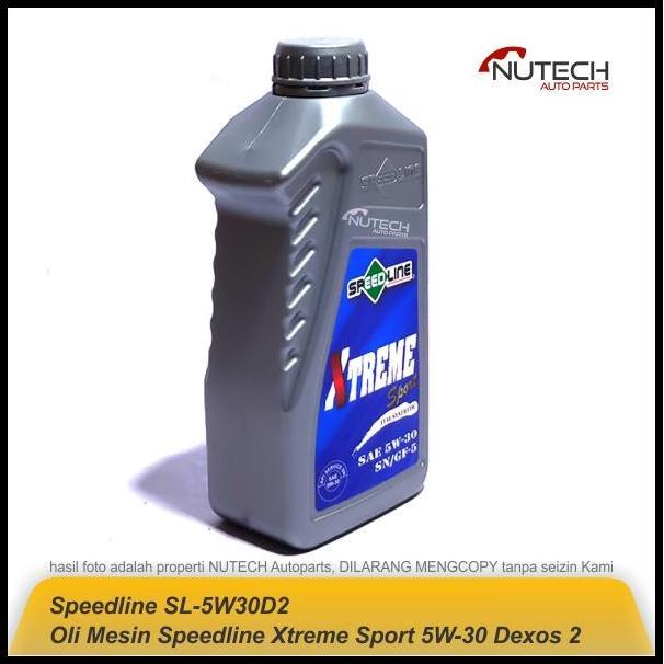 HOT DEAL OLI MESIN SPEEDLINE SPORT 5W 30 DEXOS 2 HIGH QUALITY