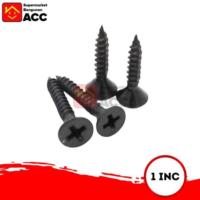 Nutbolt- Sekrup Gypsum 1 Inch (Per-Box)