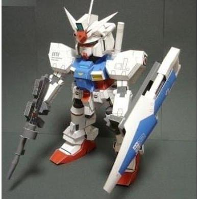 DIY Papercraft Gundam SD RX-78 GP01 Zephyranthes