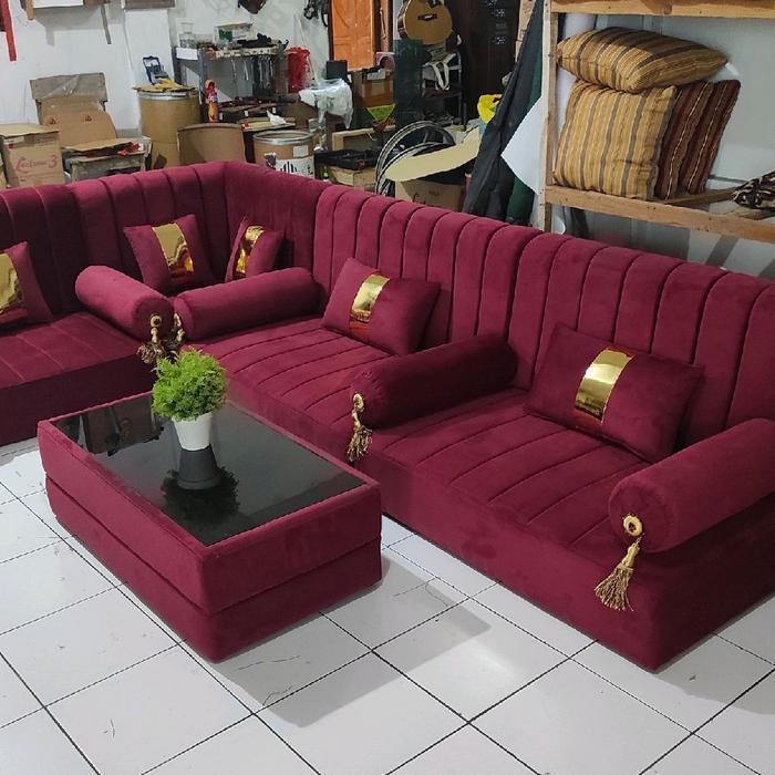 Sofa Misnad Sofa Arab Lesehan Per 1Mtr Minimalis Furniture