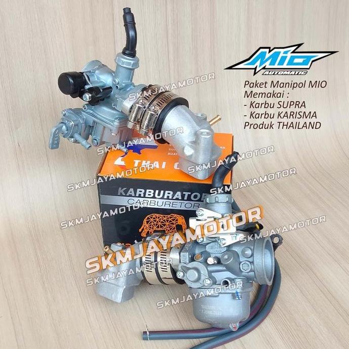 Paket Manipol MIO, XEON, MIO SOUL Memakai Karbu Supra/Karisma THAILAND