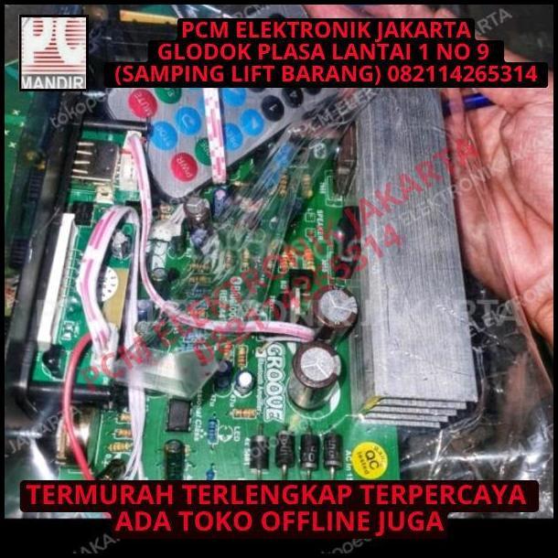 TERBARU KIT GROOVE MP3 BLUETOOTH POWER AMPLI AMPLIFIER KARAOKE MONO RANIC 684 