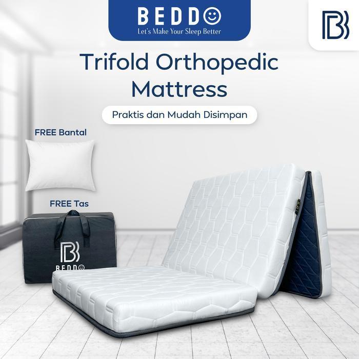 BEDDO Trifold Orthopedic Mattress 120x200x10