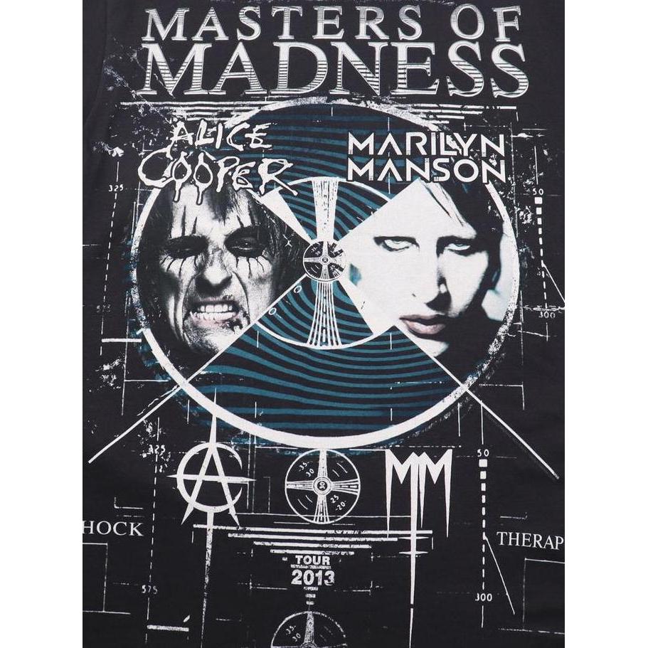 Kaos Baju Tshirt Pria Musik Metal Band MARILYN MANSON Original Masters