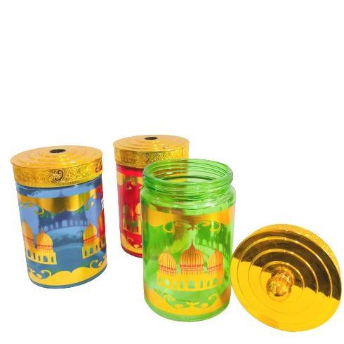 Toples Kaca Unik Tebal Kedap Udara Untuk Kue Kering