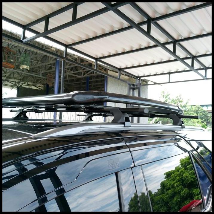 TERLARIS CROSS BAR KAKI ROOF RACK BAGASI ATAS MOBIL FORTUNER VRZ / ALL NEW RUSH / ALL NEW PAJERO / A