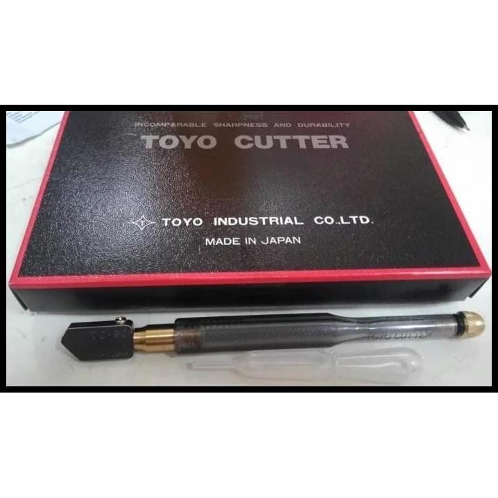 TERLARIS TOYO TC90 PEMOTONG KACA ASLI JEPANG. OIL CUTTER 