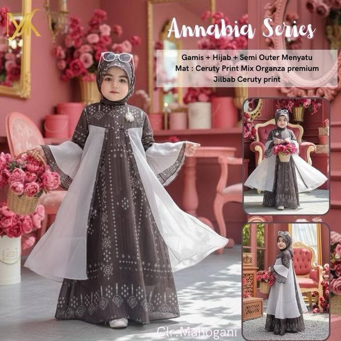 ANNABIA SERIES LUXRY ORI MAUMA KIDS GAMIS ANAK