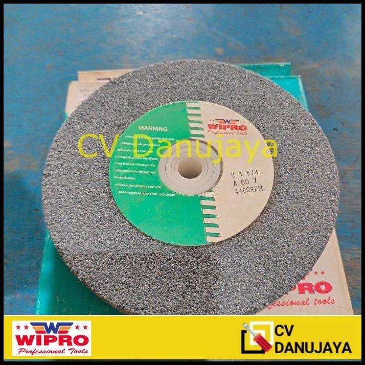 HOT DEAL BATU GERINDA GURINDA DUDUK 6" 6 INCHI 6 INCH A60 A 60 #60 GRIT GRADE 60 WIPRO 