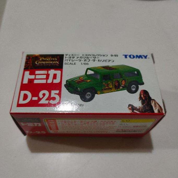 tomica disney d 25 pirates the carribean toyota mega cruiser