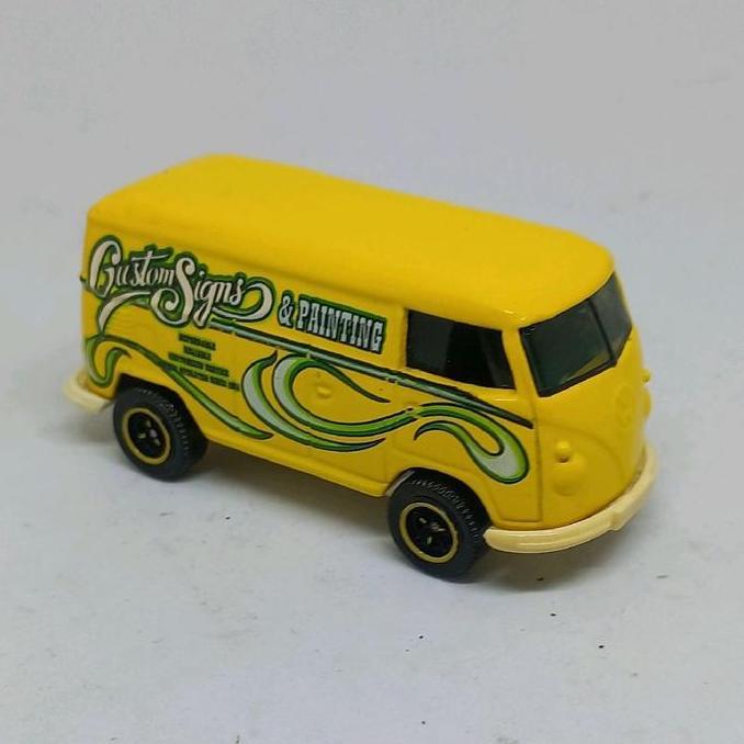 matchbox volkswagen vw delivery van t1 kuning loose diecast (s)