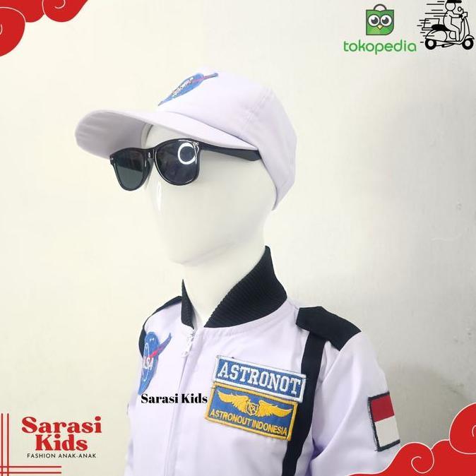 Baju astronot kostum astronot pakaian luar angkasa baju profesi anak