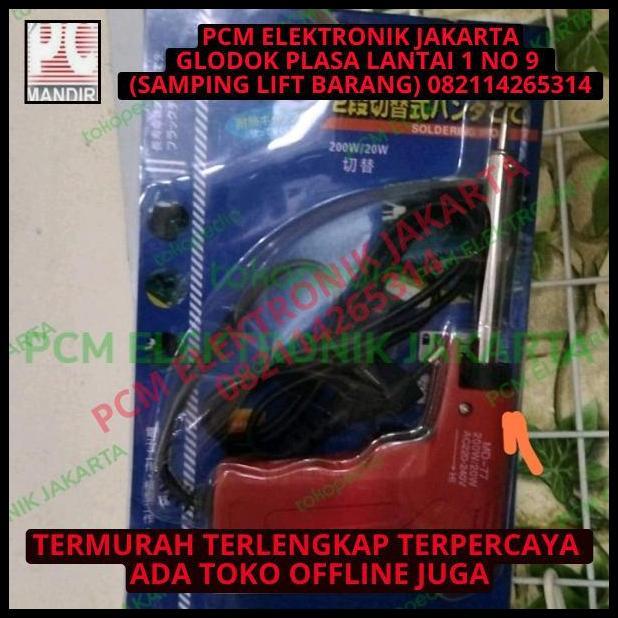 HOT DEAL SOLDER TEMBAK GUN 20W-200W 200WATT 200 WATT RAYDEN MD77 MD 77 ASLI ORI 