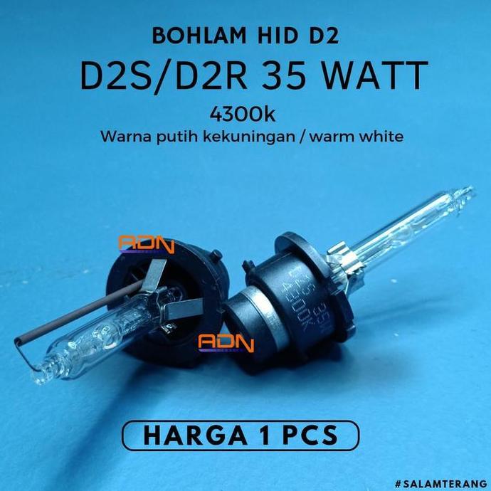 BULB BOHLAM LAMPU HID D2 D2R D2S 35W 55W HIGH QUALITY READY