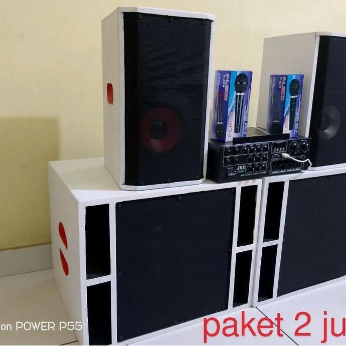 Murah Paket Sound Miniatur Rumahan Komplit Blutut Karaoke Spl 10 In Double Plus 6 In Sr Bluetooth