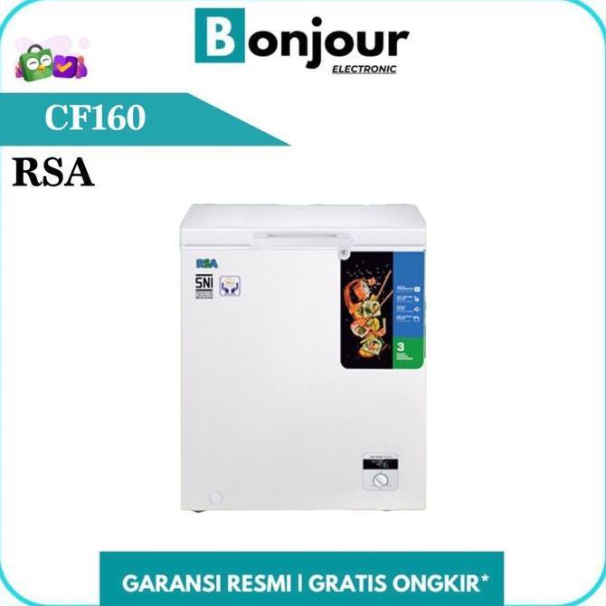 Murah Freezer Rsa 144 Liter Cf160 Chest Freezer Box 144 L Rsa Cf160 144L