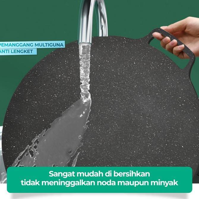 WAJAN KONDUKSI SERBAGUNA PANCI TEFLON MULTI GRILL PAN TEFLON BBQ TEFLON BAKAR BAKAR / Panggangan BBQ